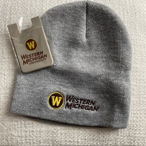 Western Michigan Hat and phone wallet